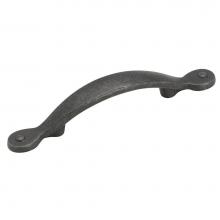 Amerock BP1590WID - Inspirations 3 in (76 mm) Center-to-Center Wrought Iron Dark Cabinet Pull