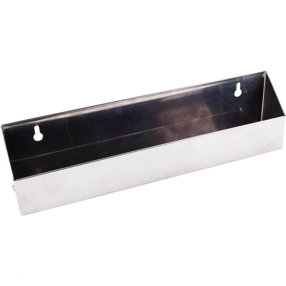 11'' Stainless Steel Tip-Out Tray for Sink Front