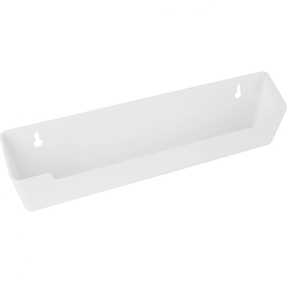 11'' Slim Depth Plastic Tip-Out Tray for Sink Front