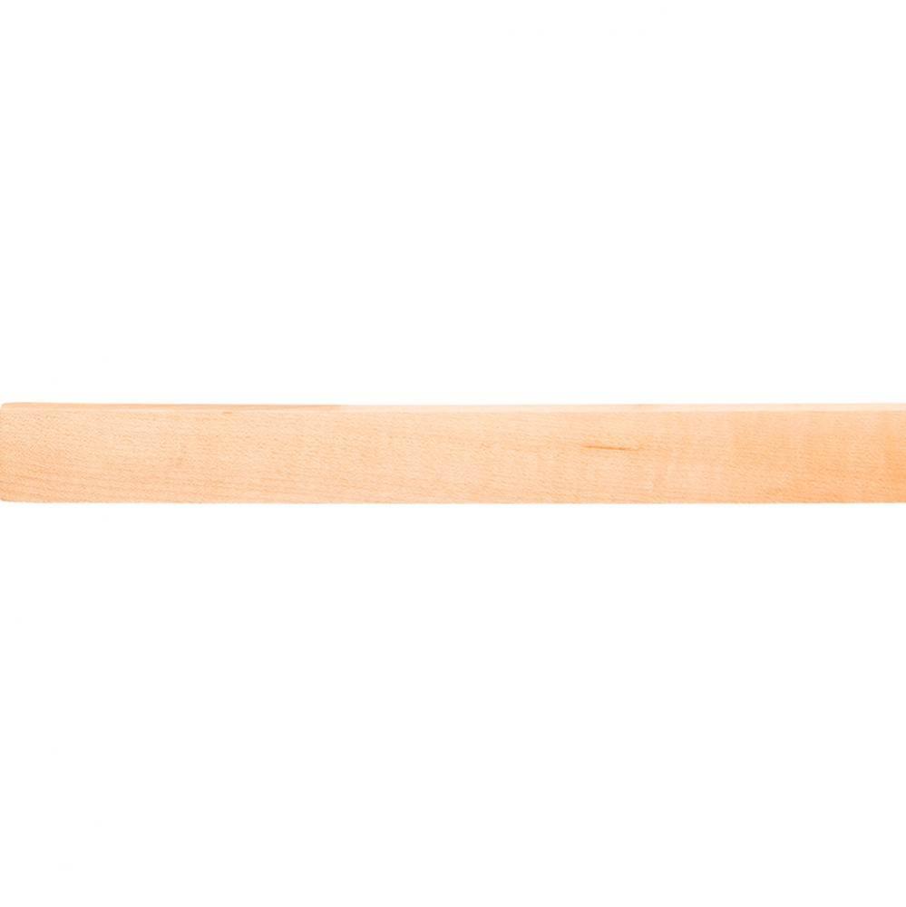 1/4'' D x 1'' H Poplar Flat Scribe Moulding