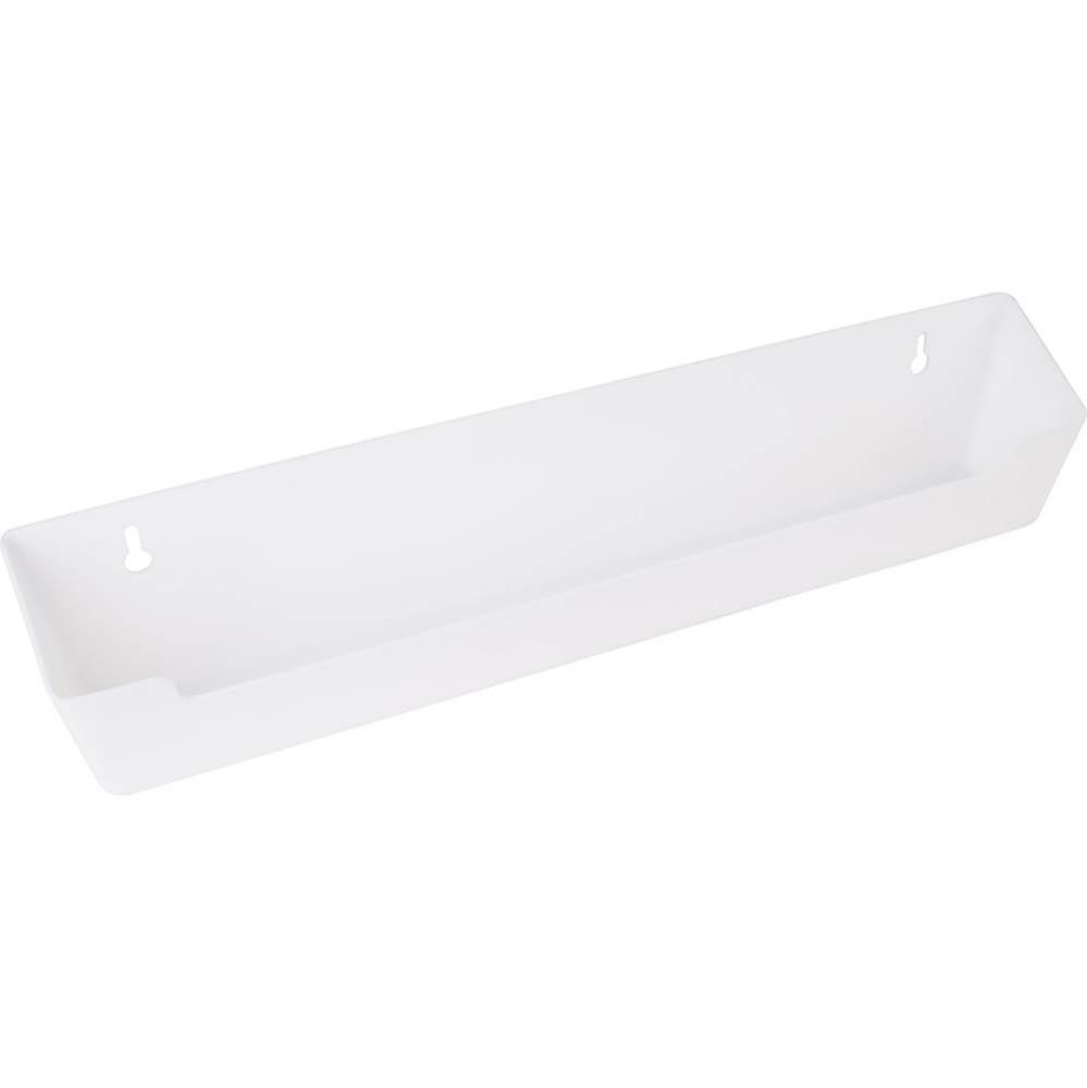 14'' Plastic Tip-Out Tray for Sink Front