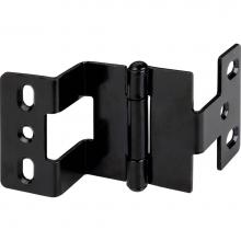 Hardware Resources 9975BLK - Black Powder Coat Heavy Duty 3-Knuckle 270 Degree 3/4'' x 3/4'' Hinge 19 mm x