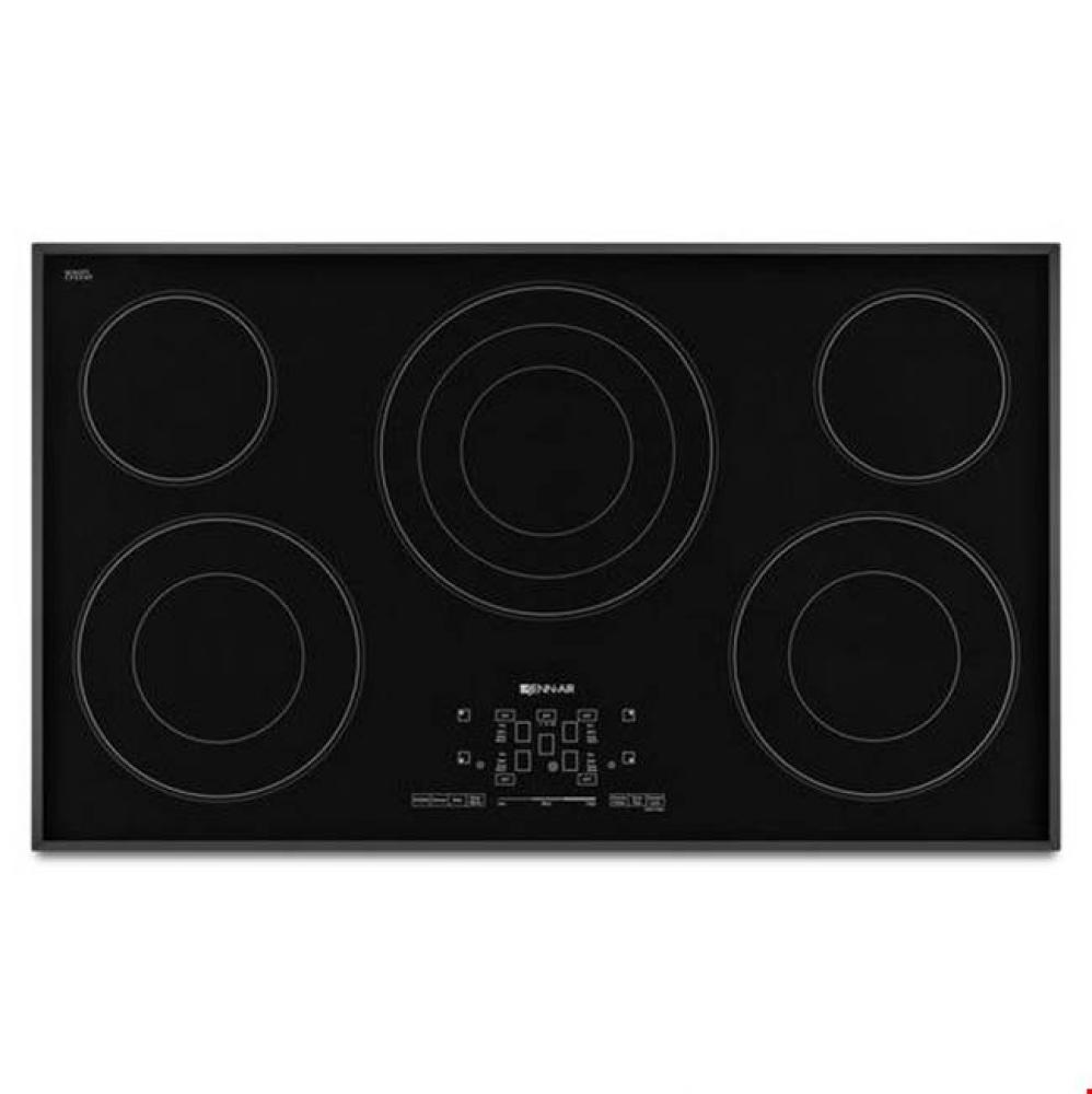 36-Inch Electric Radiant Cooktop with Glass-Touch Electronic Controls