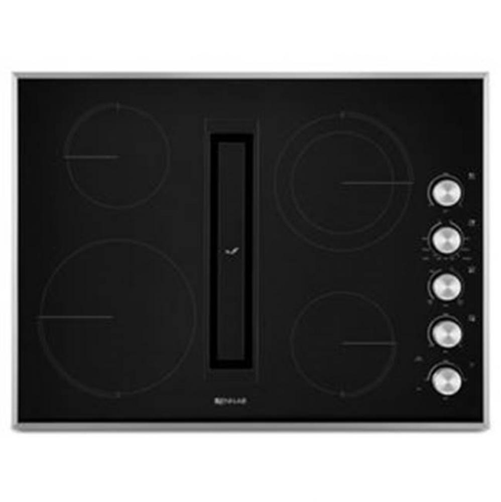 30'' Elec Downdraft Cktp, Ss, Knobs