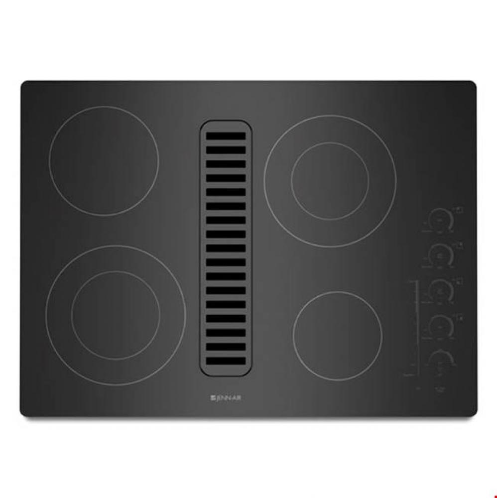 Electric Radiant Downdraft Cooktop with Electronic Touch Control, 30''