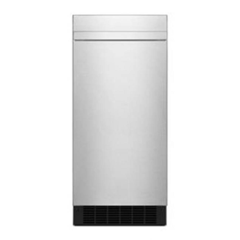 15'' Ss-Icemaker-Pnl-Lh-Noir