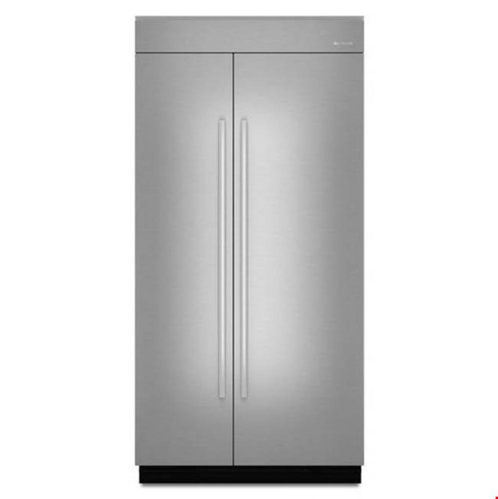 42-inch Stainless Steel Panel Kit for Fully Integrated Built-In Side-by-Side Refrigerator