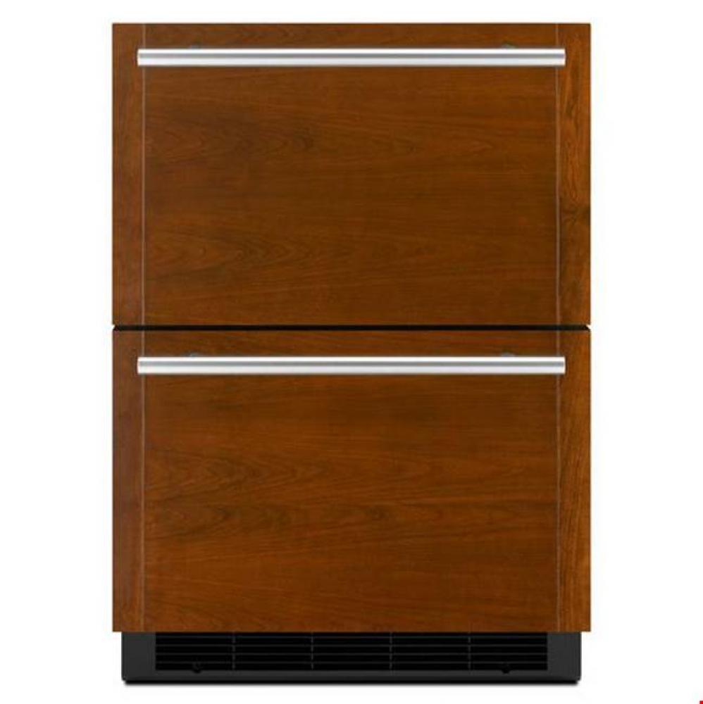 24'' Double-Refrigerator Drawers