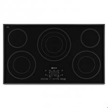 Jenn-Air JEC4536BB - 36-Inch Electric Radiant Cooktop with Glass-Touch Electronic Controls