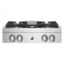 Jenn-Air JGCP430HL - 30'' Rangetop, Rise Style, 2-20K, 15K, 5K-500 Simmer