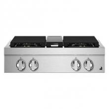 Jenn-Air JGCP430HM - 30'' Rangetop, Noir Style, 2-20K, 15K, 5K-500 Simmer