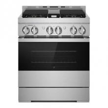 Jenn-Air JGRP430HM - 30'' Pro-Range Gas, Noir Style, 2-20K, 15K, 5K, Dual Fan Multi-Mode True Convection