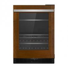 Jenn-Air JUBFR242HX - 24'' U/C Beverage Center, Overlay, Right Hinge, Flush Design