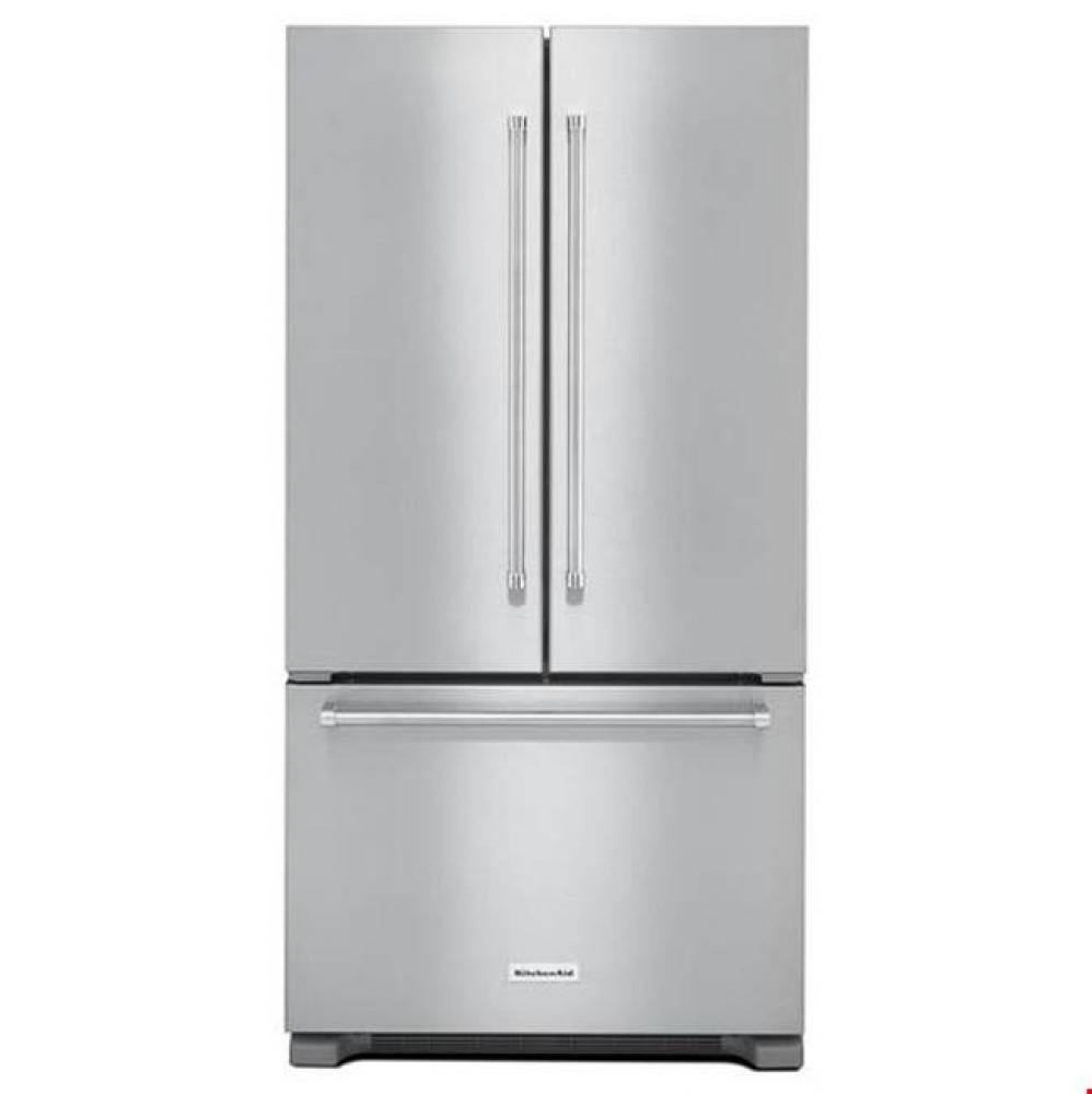 22 cu.ft. Counter-Depth French Door Bottom-Freezer Refrigerator