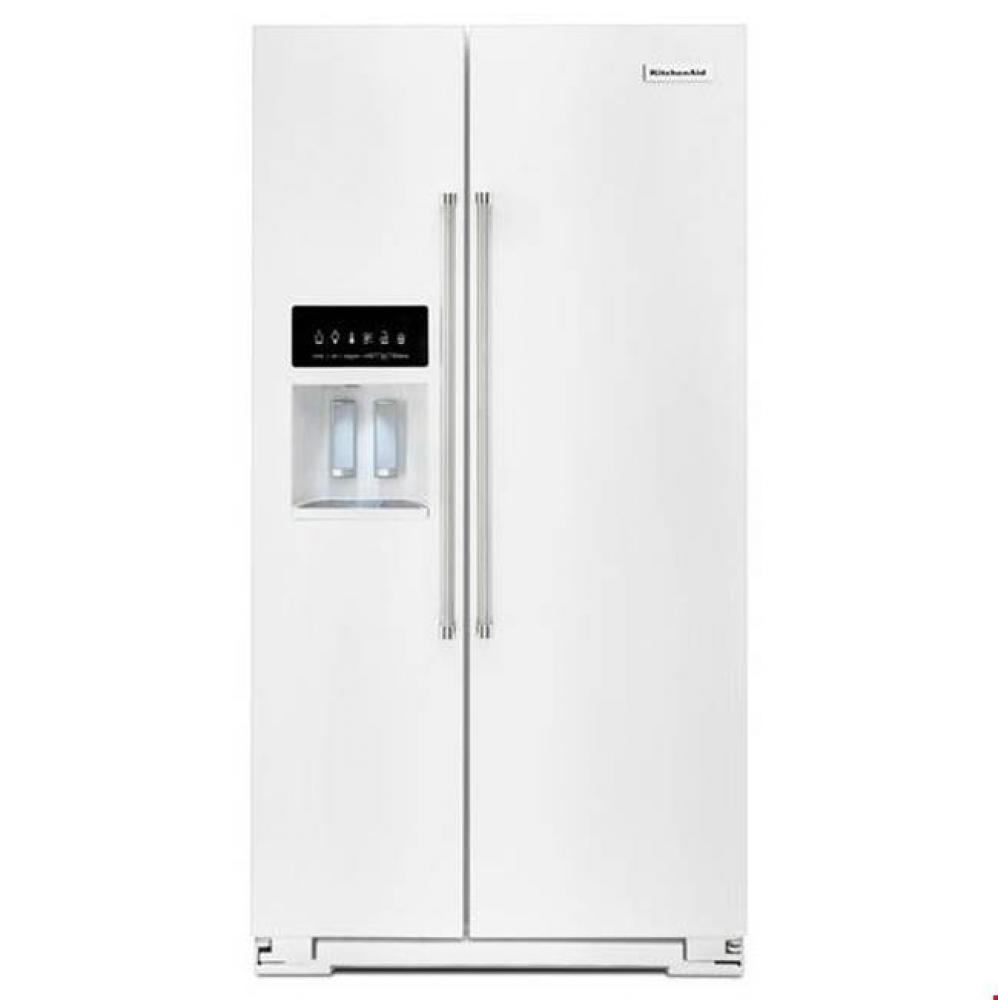 36 in. Wide No Frost Side-by-Side Free Standing Refrigerator Freezer