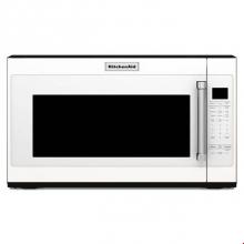 Kitchen Aid KMHS120EWH - 30 in. Over the Range Microwave Hood