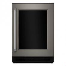 Kitchen Aid KUBR204EPA - 24'' Panel Ready Beverage Center with Glass Door