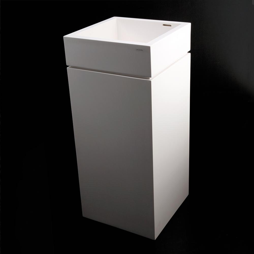 Pedestal made of solid surface for Bathroom Sink 5125 (sold separately), 16''W x 16&apos