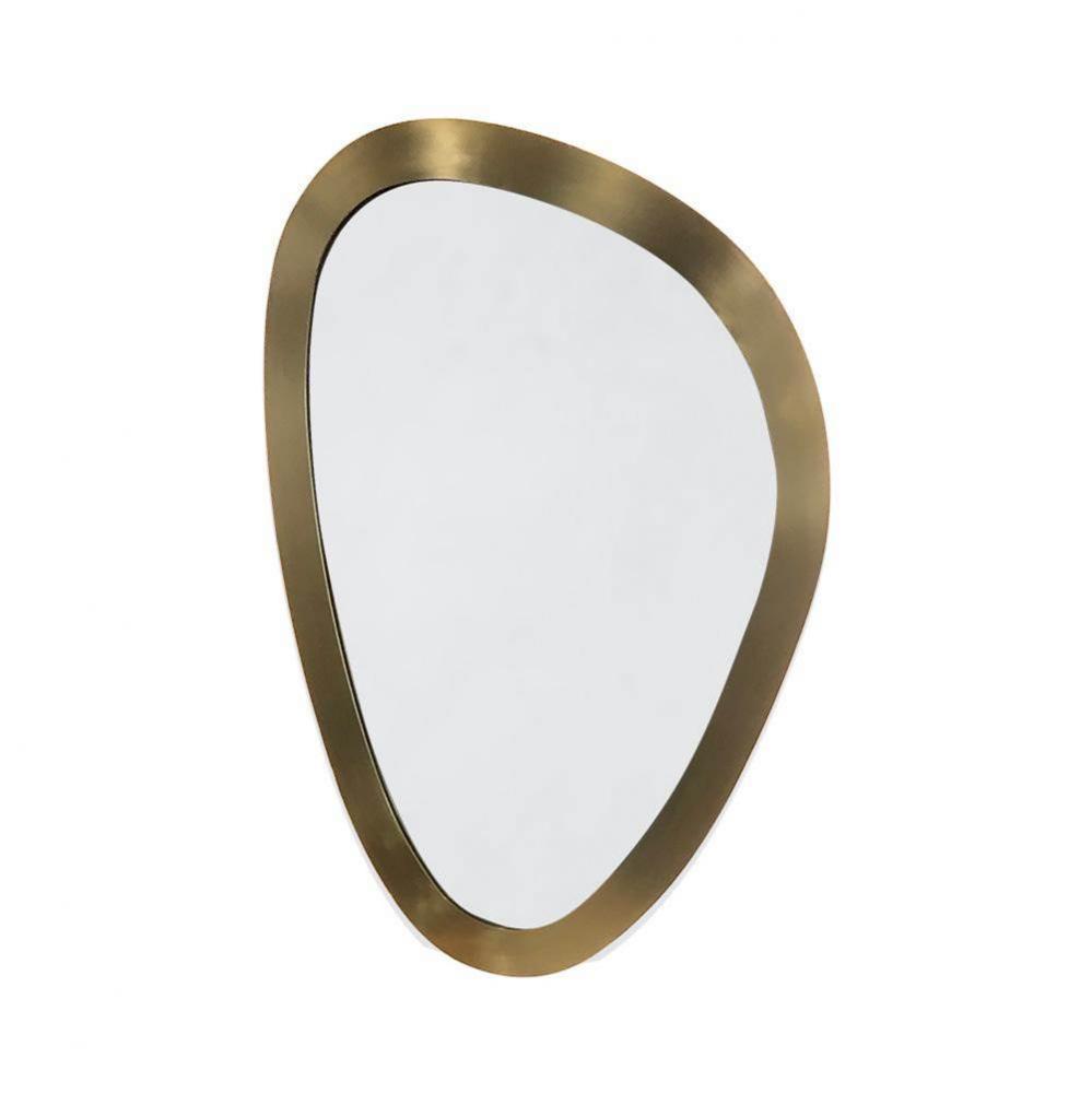 Wall hung mirror with metal frame surround. Add on ACC4 LED lighting available. Can be mounted in