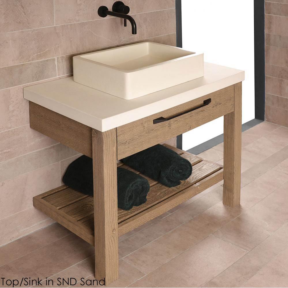 Countertop made of concrete for vanity NTR-VS-30