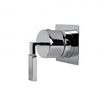 Lacava 14ST.S.S-A-CR - TRIM ONLY - Stop valve GPM 12 (43.5 PSI) with square back plate and lever handle 1/2'' a