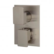 Lacava 18TH2S.L.S-A-NI - TRIM ONLY - Thermostatic Valve w/ 2 way shared diverter + OFF,  GPM 8.5 (60PSI) with rectangular b