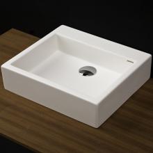 Lacava 5106-01-G - Vessel Bathroom Sink made of solid surface, with an overflow.