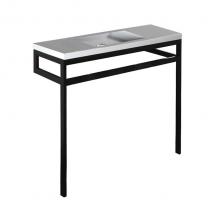 Lacava DIM-BX-40-51 - Floor-standing console stand with a towel bar (Bathroom Sink 5274 sold separately).