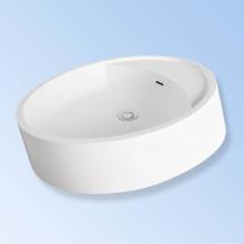 Lacava 6060S-M - Vessel or pedestal mounted solid surface sink with overflow. Pedestal No.6060P sold separately. W: