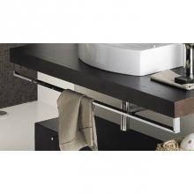 Lacava PLA-BR-29-51 - Countertop-mounted metal towel bar, 29''W, 4 7/8''H