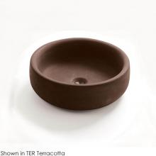 Lacava CT050-TER - Vessel sink made of concrete, no overflow