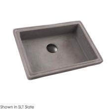 Lacava CT52UN-MOS - Vessel sink made of concrete, no overflow.