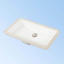 Lacava 5449-001 - ADA under-counter porcelain sink with an overflow. W:21'', D:12'', H: 5 3/4&ap