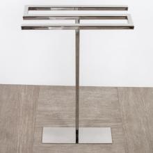 Lacava DE185-51 - Floor-mount triple towel stand made of stainless steel, fixing floor kit included. W: 18'&apo