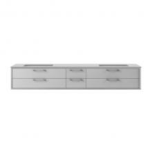 Lacava GEM-UN-72T-001M - Solid Surface Countertop