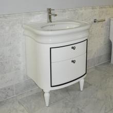 Lacava LIR-W-28-35 - Wall-mount under-counter vanity with two drawers.