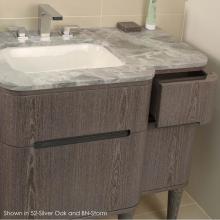 Lacava ELE-36LT-D - Solid Surface countertop for vanity H273L.