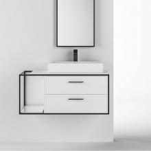 Lacava LIN-VS-36RF-51 - Metal frame  for wall-mount under-counter vanity LIN-VS-36R. Sold together with the cabinet and co