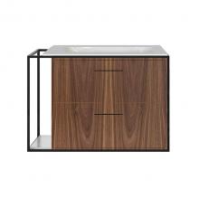 Lacava LIN-UN-30RF-51 - Metal frame  for wall-mount under-counter vanity LIN-UN-30R. Sold together with the cabinet and co