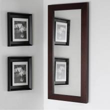 Lacava M03-15-51 - Wall-mount mirror in metal or wooden frame. W: 15'', H: 34'', D: 1''