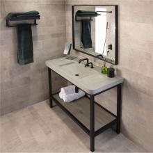 Lacava NTR-FF-50-51 - Vanity top sink made of concrete no overflow, used with NTR-FF-66 or NTR-ADA-66 console stand.