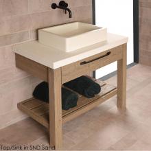 Lacava NTR-36T-03-MOS - Countertop made of concrete for vanity NTR-VS-30