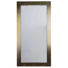 Lacava ZOM-MED-B22S-02 - Wall-mount mirror, available with 7 1/2'' or 10'' in depth. Made to be used wi