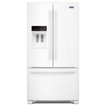 Maytag MFI2570FEW - 36- Inch Wide French Door Refrigerator with PowerCold® Feature - 25 Cu. Ft.