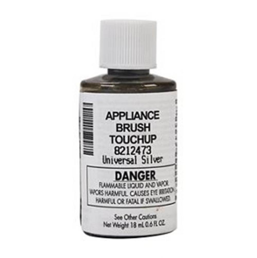 Touch Up Paint: 0.6-Oz Paint Bottle W/Brush, Color Spec-, Color- Universal Silver