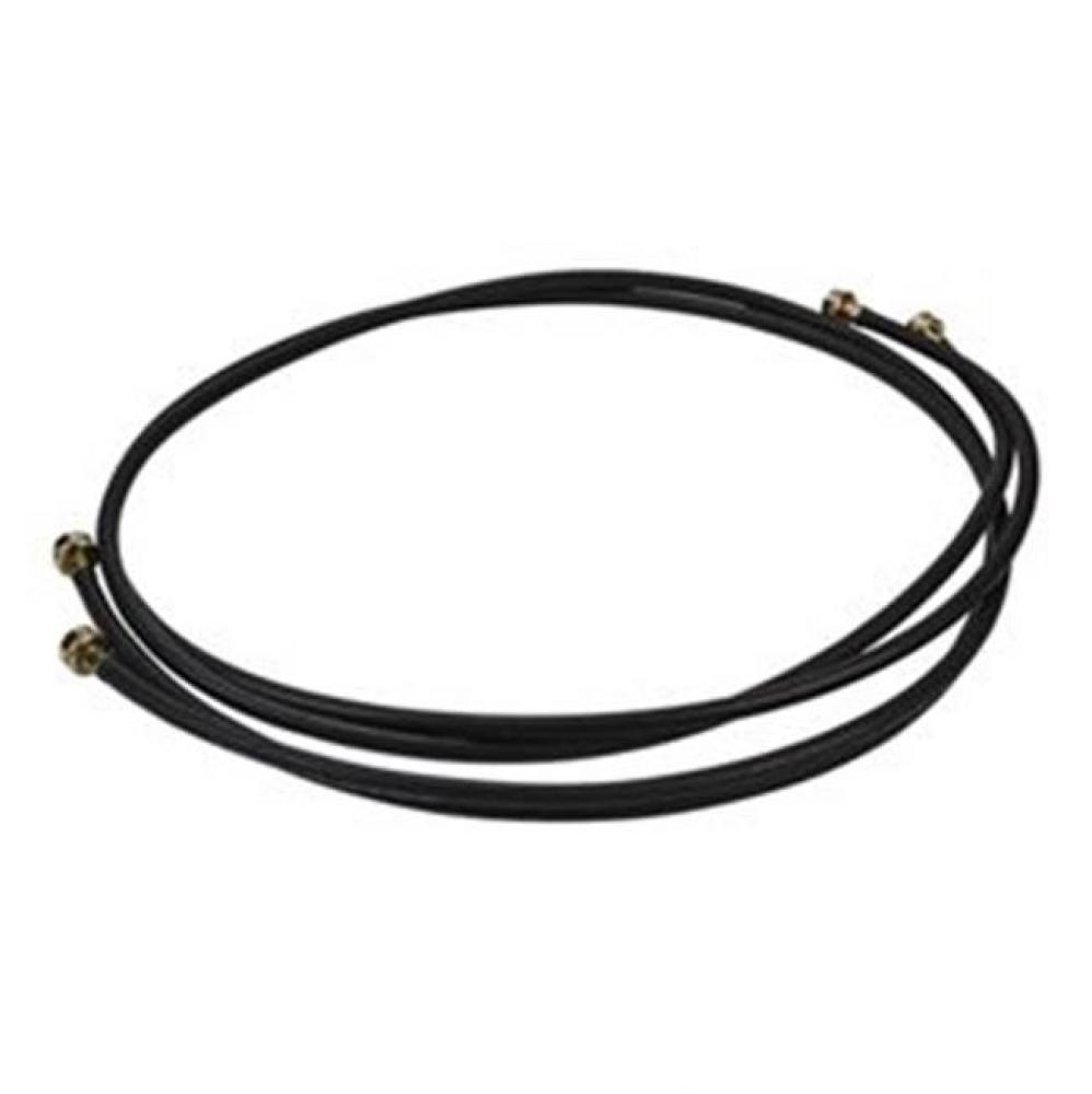 Washer Inlet Hose: 2 Of 10-Ft Hot-Cold Epdm Hoses, 3/4-In Bronze Female Couplings, Pre-Installed E