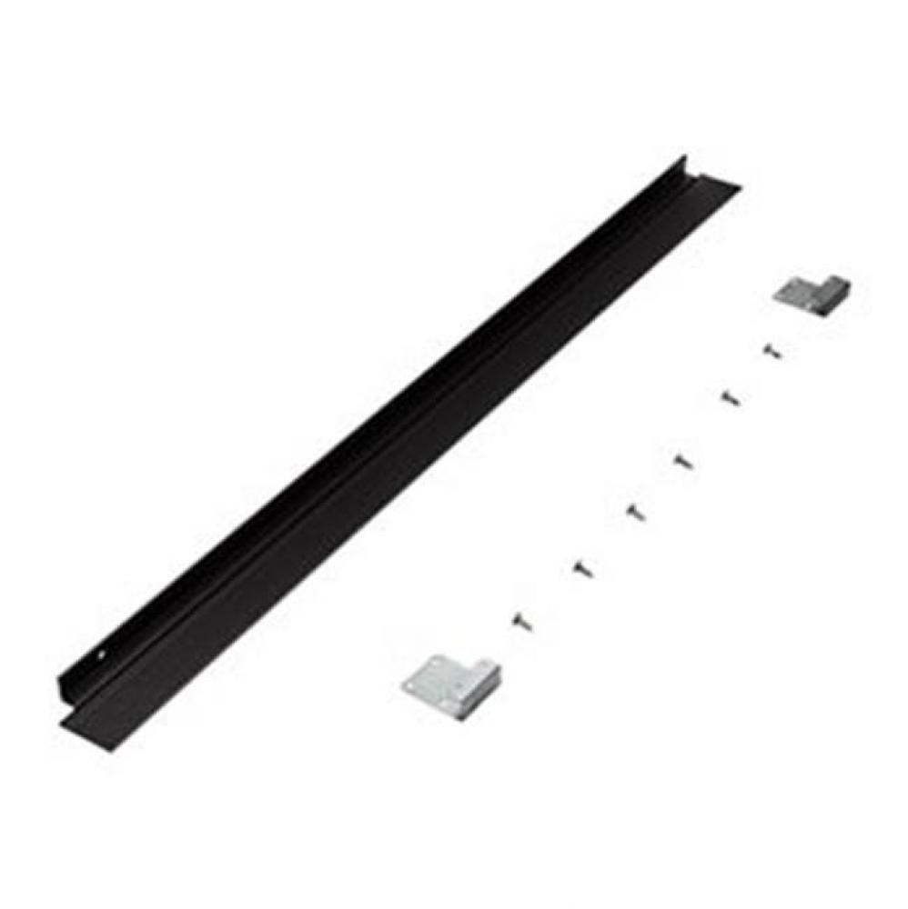 Range Filler Kit: Slide-In, Fills The Gaps Between Slide-In Range And The Backsplash -Black