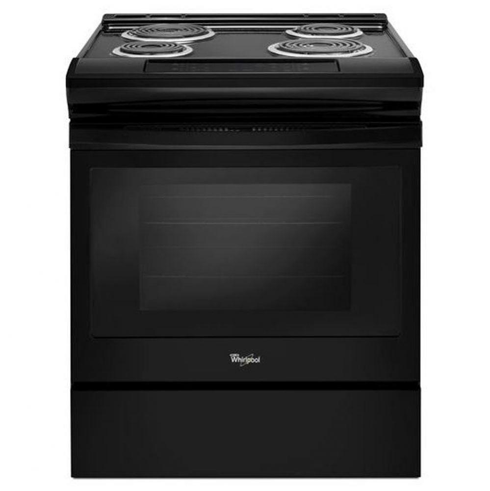 4.8 cu. ft. Coil Electric Range with Guided Cooktop Controls