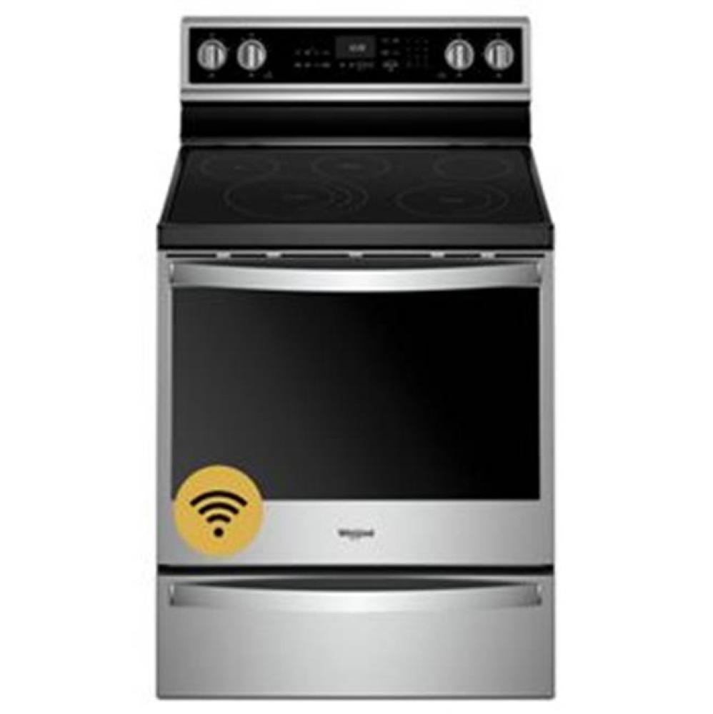 6.4 Cu. Ft. Smart Freestanding Electric Range With Frozen Bake Technology