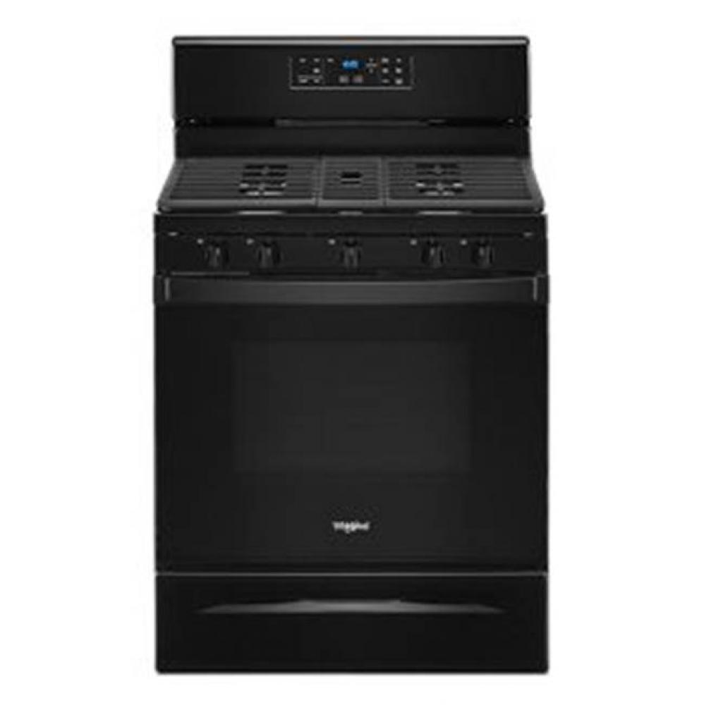 5.0 Cu Ft Freestanding Gas Range With Center Oval Burner